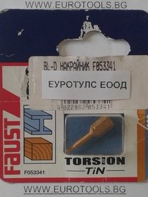 Накрайник тип права отвертка Torsion Tin F053341 Black&Decker Faust - 1 бр в комплект. 