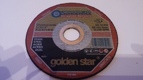 Абразивен диск за рязане на метал Sonnenflex Golden Star SF22501 диаметър 125 мм 