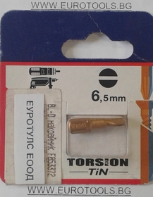 Накрайник тип права отвертка Torsion Tin F053372 Black&Decker Faust - 1 бр в комплект. 