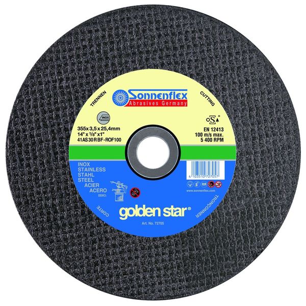 Абразивен диск за рязане на метал Sonnenflex SF72705 диаметър 355мм 