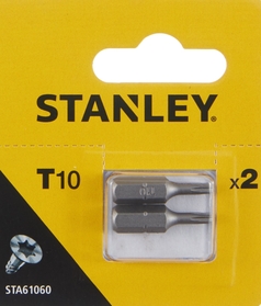 Накрайник тип Torx (Tx10) STA61060  Stanley, 2 бр