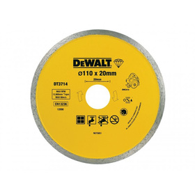 Диамантен диск за плочки Dewalt DT3714 диаметър 110 мм