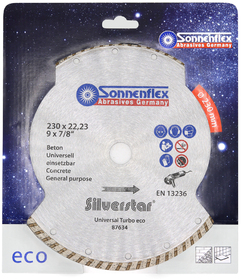 Диамантен диск за бетон Sonnenflex SF87634 диаметър 230 мм