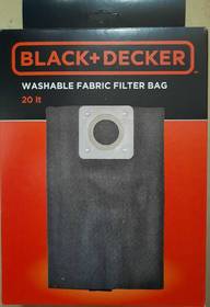 Торбички за прахосмукачка мокро-сухо на BLACK & DECKER, STANLEY 41832 20 л 2 бр.