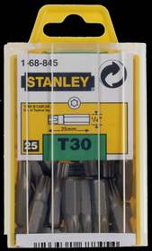 Накрайници за винтоверт TX30 - 25 мм Stanley 1-68-845 25 броя
