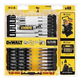 Комплект накрайници и битове Dewalt DT70702 40 части