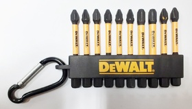 Комплект удължени битове за ударна машина Dewalt DT7274 10 броя