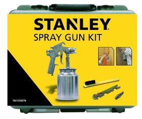 Пистолет за боядисване за компресор със смукване с долно казанче Stanley 160123XSTN + КУФАР