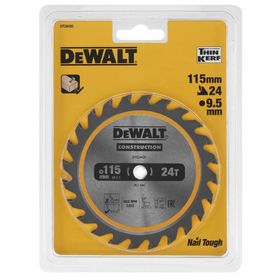 Циркулярен диск за дърво Dewalt DT20420 115 мм x 9,50 мм x 24 зъба