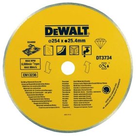Диамантен диск за плочки Dewalt DT3734 диаметър 250 мм