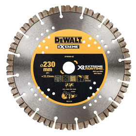 Диамантен диск за рязане на бетон, тухли и зидария Dewalt DT40260 - 230 мм х 22,2 мм