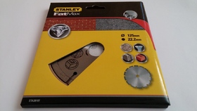 Диамантен диск за рязане на бетон,тухли, гранит и мрамор Stanley STA38107 диаметър 125 мм