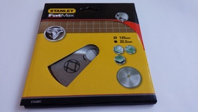 Диамантен диск за рязане на плочки Stanley STA38007 диаметър 125 мм