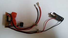 Ключ електрически и електроника за акумулаторна отвертка на Black&Decker HP9048K 5102984-00