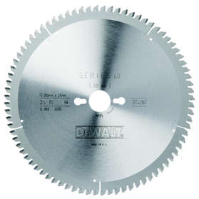 Циркулярен диск за алуминий и пластмаси Dewalt DT4287 диаметър 250мм .