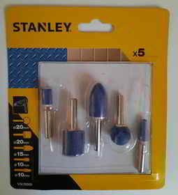 Абразивни накрайници за бормашина комплект Stanley STA30000 5 броя