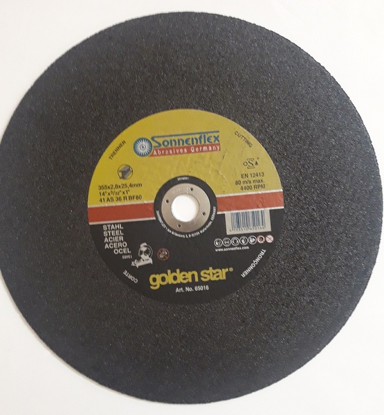 Абразивен диск за рязане на метал Sonnenflex SF65016  355 x 2.8 x 25.4 мм 