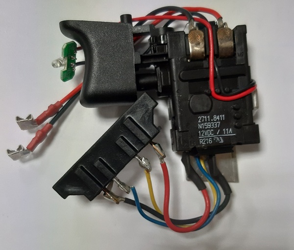 Ключ за акумулаторна бормашина на Dewalt DCD710 тип 1 N168380