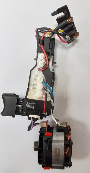 Двигател и ключ комплект за акумулаторна бормашина Dewalt DCD708, DCD709 N613571