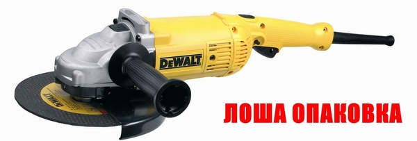 Ъглошлайф Dewalt D28410 180 мм , 2100 W
