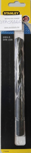 Свредло за метал HSS-R Din 338 с диаметър 15 мм на Black&Decker Stanley STA50160