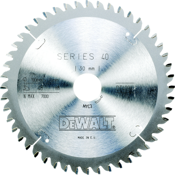 Циркулярен диск за дърво Dewalt DT4031 диаметър 184мм.