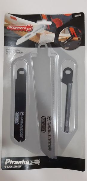 Комплект ножове за електрически трион Black&Decker X29992 3 броя